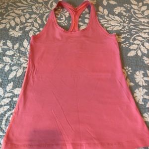 Lululemon coral racer back tank